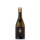 2023 Opus-Oskar Chardonnay vom Weingut Jülg. Schwarzes Etikett und Halsschleife. Weiße Inschrift. Handlese. Schonende Verarbeitung. Ausbau im Barrique. Pure Präzision und Kühle. superfeine Säurestruktur.